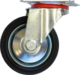 GRIP - CASTOR 75MM RUBBER - SWIVEL